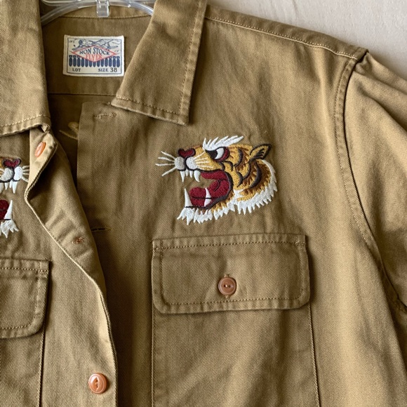 Bronson Mfg Co Field Outer Shirt Japan with Pockets - Picture 2 of 10